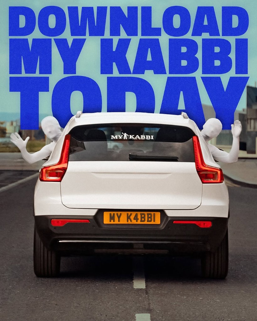 Download MyKabbi today — TAP. RIDE. GO.